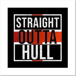 Straight Outta Hull - Gift for England From Hull Posters and Art